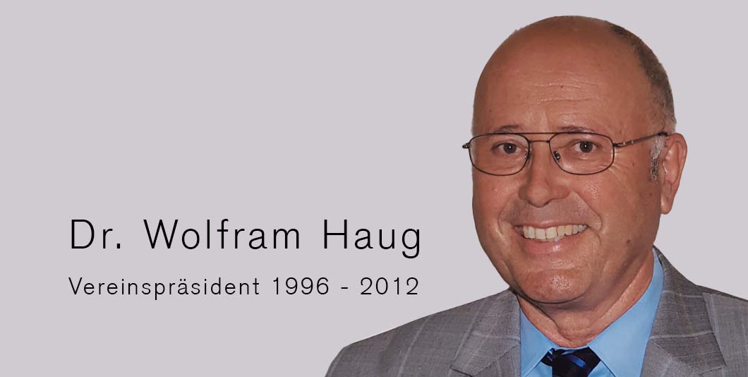 Nachruf Dr. Wolfram Haug