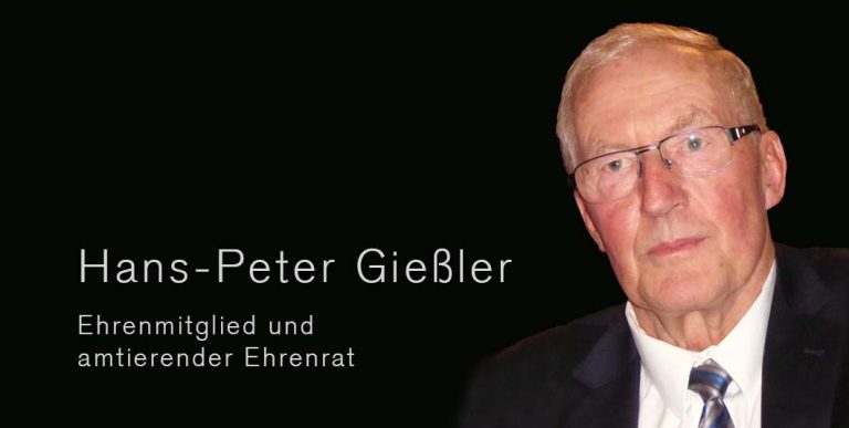Read more about the article Nachruf Hans-Peter Gießler